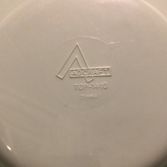 2 Adcraft VTG Melamine 6 Compartment Tray, 15 x 10” Lunch Cafeteria Plate Mint - Picture 4 of 4